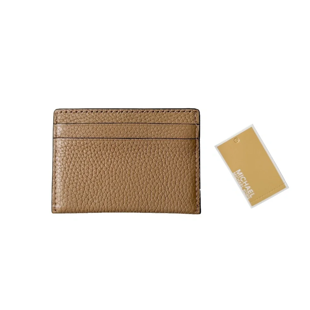 MICHAEL KORS Reed Large Pebbled Leather Card Case - NWT ($188 Retail)